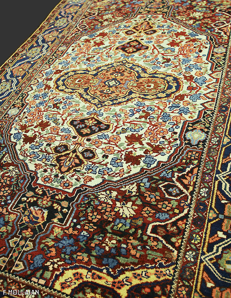 Tapis Persan Antique Bakhtiari n°:58090007